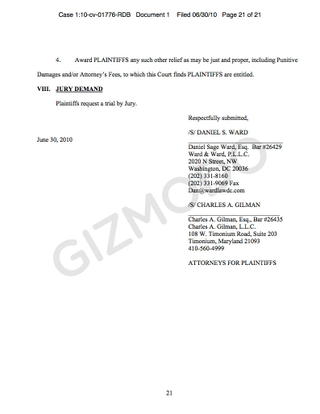 Illustration for article titled First iPhone 4 Class Action Suit Filed Against Apple and AT&T (Updated)